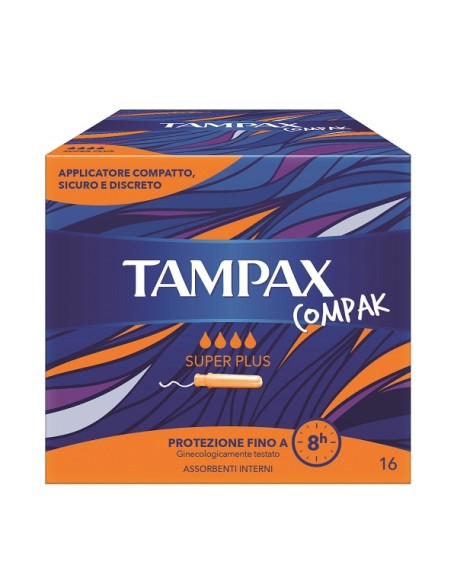 TAMPAX COMPAK SUP PLUS 16PZ 0791