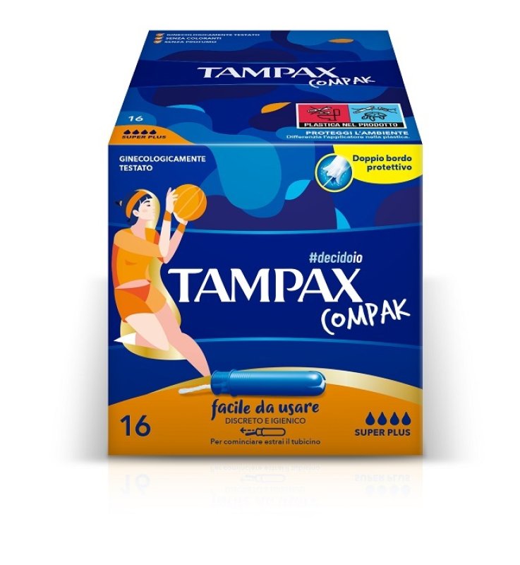 TAMPAX COMPAK SUP PLUS 16PZ 0791