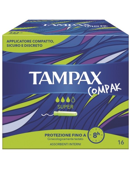 TAMPAX COMPAK SUPER 16PZ   9002