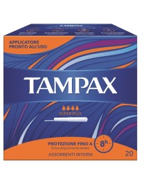 TAMPAX BLUE BOX SUPER PLUS 20 PEZZI