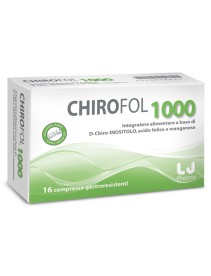 CHIROFOL 1000 16 COMPRESSE GASTRORESISTENTI