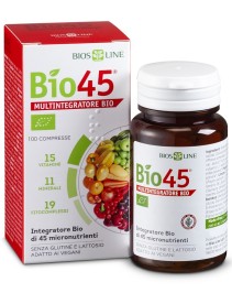 BIOSLINE BIO 45 50 COMPRESSE CERT QCERT CONFEZIONE DOPPIA