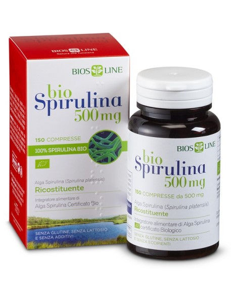 BIOSPIRULINA 500 NEW 150CPR BIOS