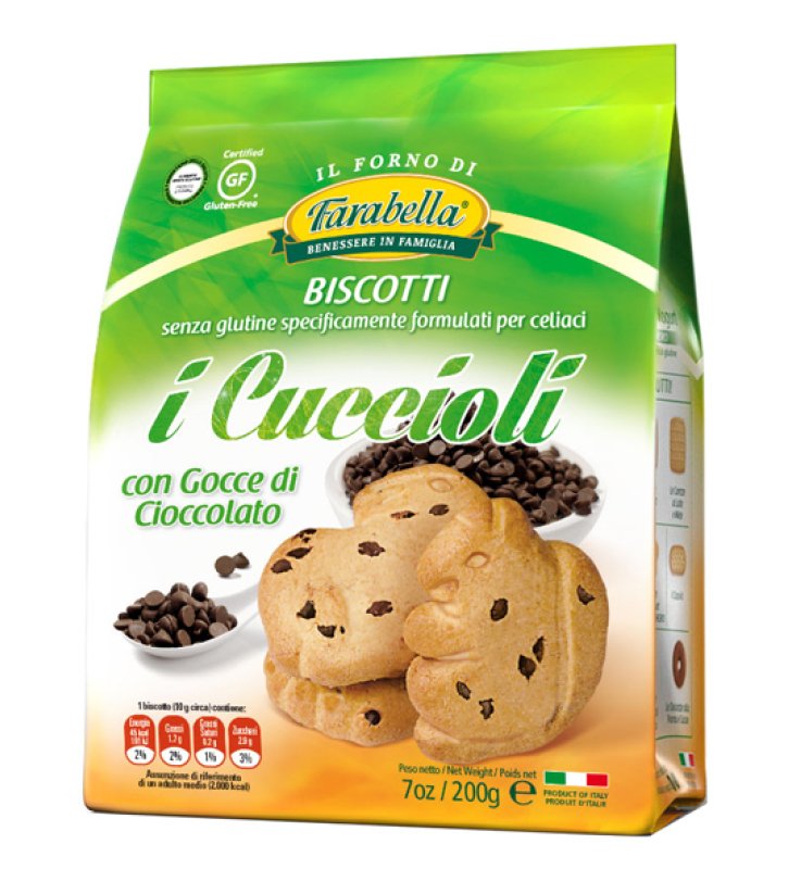 I CUCCIOLI Bisc.Gtt Ciocc.200g