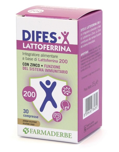 DIFES-X LATTOFERRINA 200 30CPR