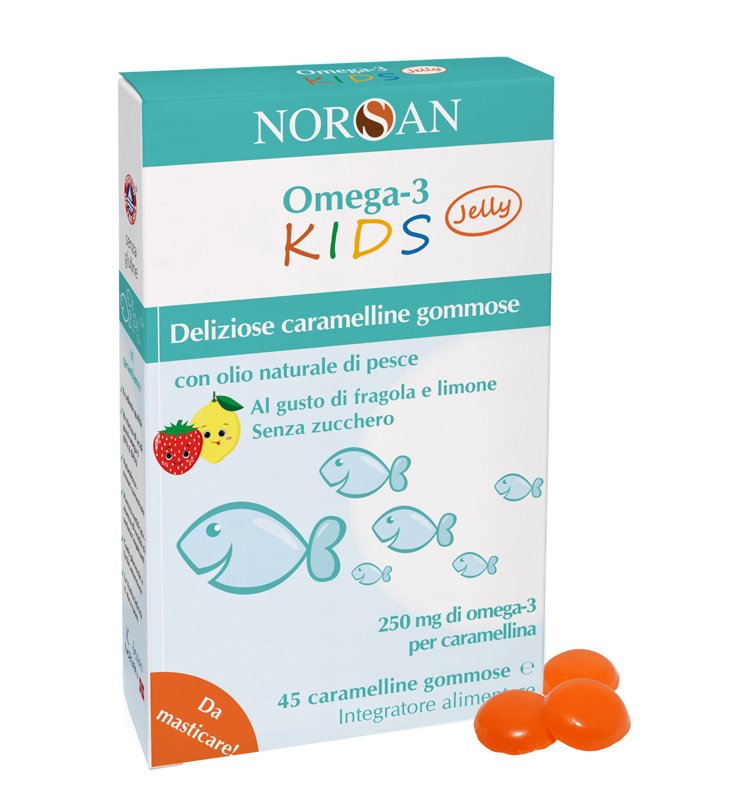 NORSAN OMEGA 3 KIDS 45 CARAMELLINE GOMMOSE