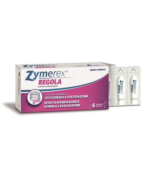 ZYMEREX REGOLA SUPPOSTE 6 PEZZI