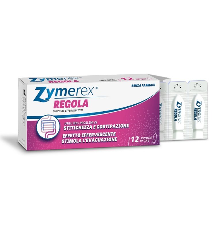 ZYMEREX REGOLA SUPPOSTE 12 PEZZI ZYMEREX REGOLA SUPPOSTE 12 PEZZI