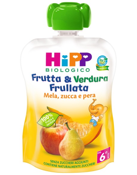 HIPP BIO FRUT&VERD MEL/PER/ZUC