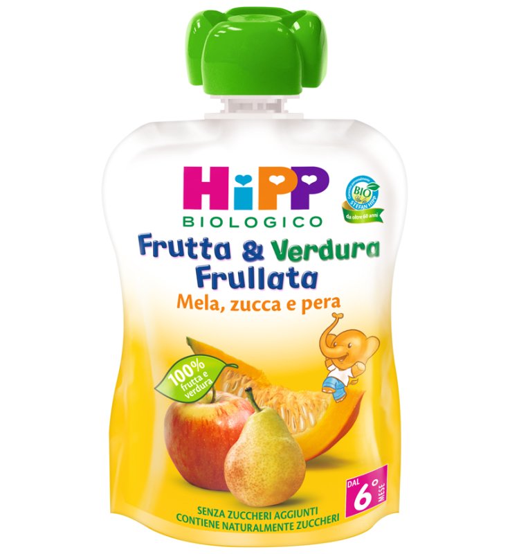 HIPP BIO FRUT&VERD MEL/PER/ZUC HIPP BIO FRUT&VERD MEL/PER/ZUC