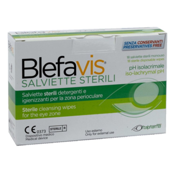 BLEFAVIS SALVIETTE STERILI 18PZ BLEFAVIS SALVIETTE STERILI 18PZ