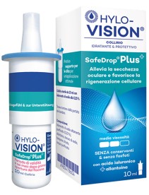 HYLOVISION SAFE DROP PLUS COLLIRIO IDRATANTE E PROTETTIVO 10ML