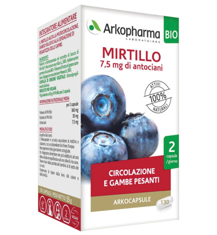 ARKOCAPSULE Mirtillo  40 Cps