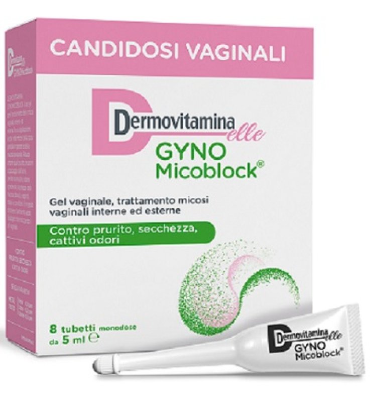 DERMOVITAMINA GYNOMICOBLOCK M 8 TUBETTI MONODOSE 5 ML