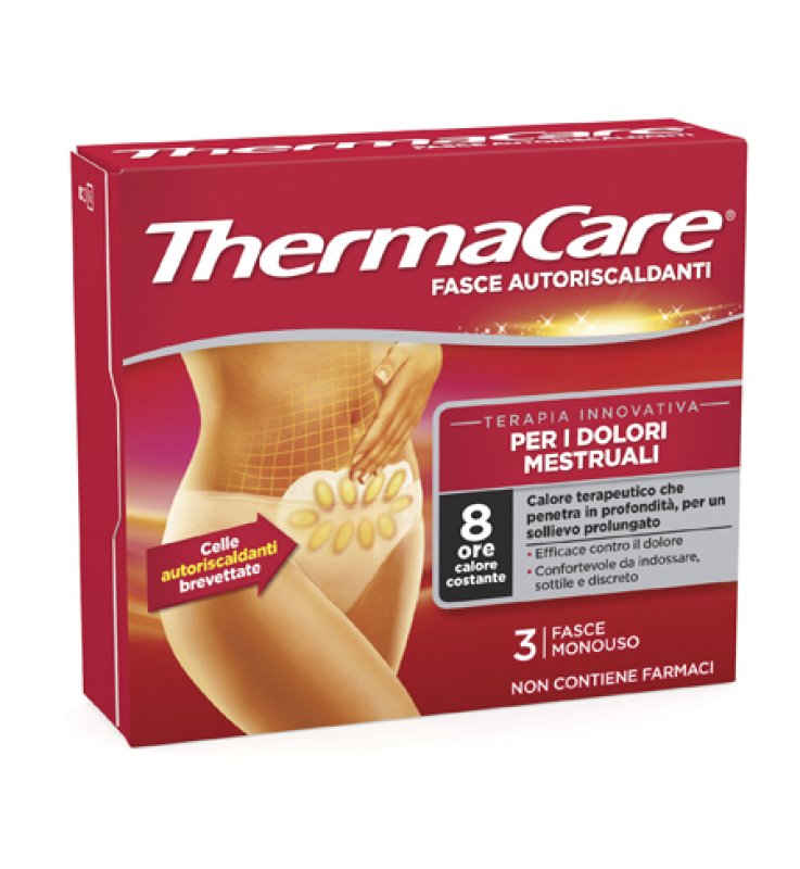 FASCIA THERMACARE DOLORI MESTRUALI 3 PEZZI