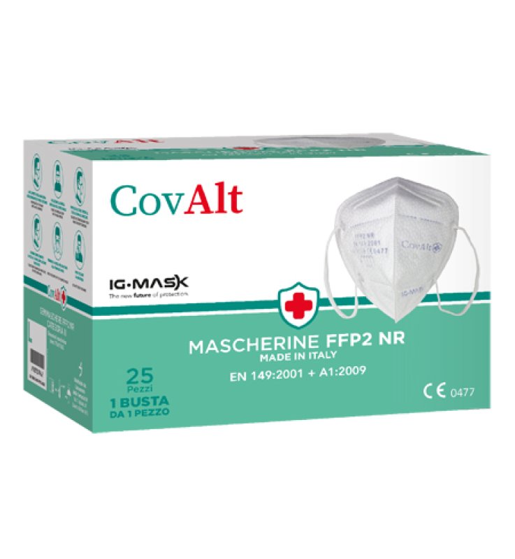 LDF COVERACT MASCHERA FFP2 LARGE 25 PEZZI