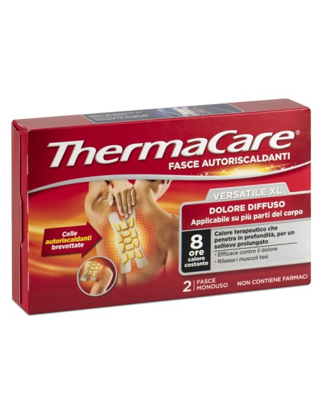 FASCIA AUTORISCALDANTE VERSATILE THERMACARE XL 2 PEZZI