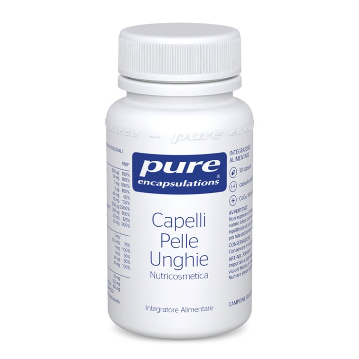 PURE ENCAPSUL CAP/PELLE/UNGH 30C PURE ENCAPSUL CAP/PELLE/UNGH 30C