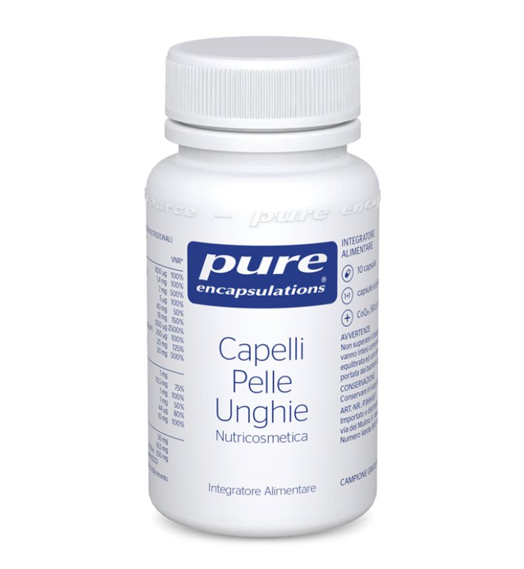 PURE ENCAPSUL CAP/PELLE/UNGH 30C PURE ENCAPSUL CAP/PELLE/UNGH 30C