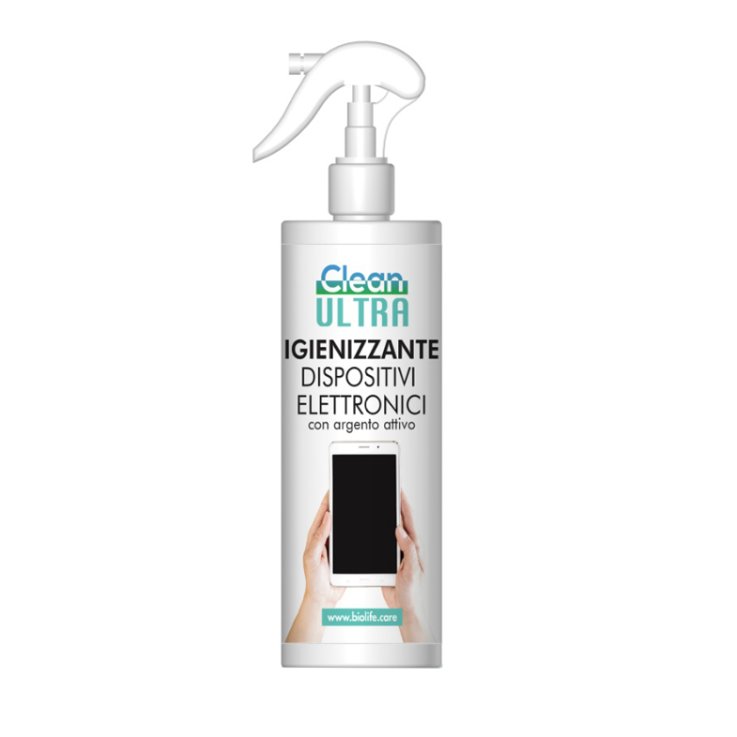 CLEAN ULTRA IGIENIZZANTE DISPOSITIVI ELETTRONICI 250 ML CLEAN ULTRA IGIENIZZANTE DISPOSITIVI ELETTRONICI 250 ML