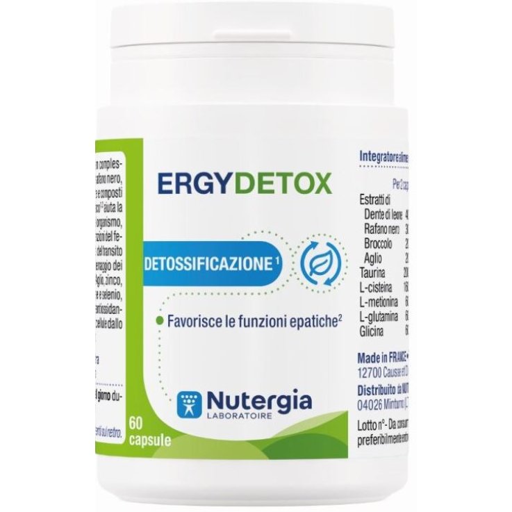 ERGYDETOX 60 Cps ERGYDETOX 60 Cps