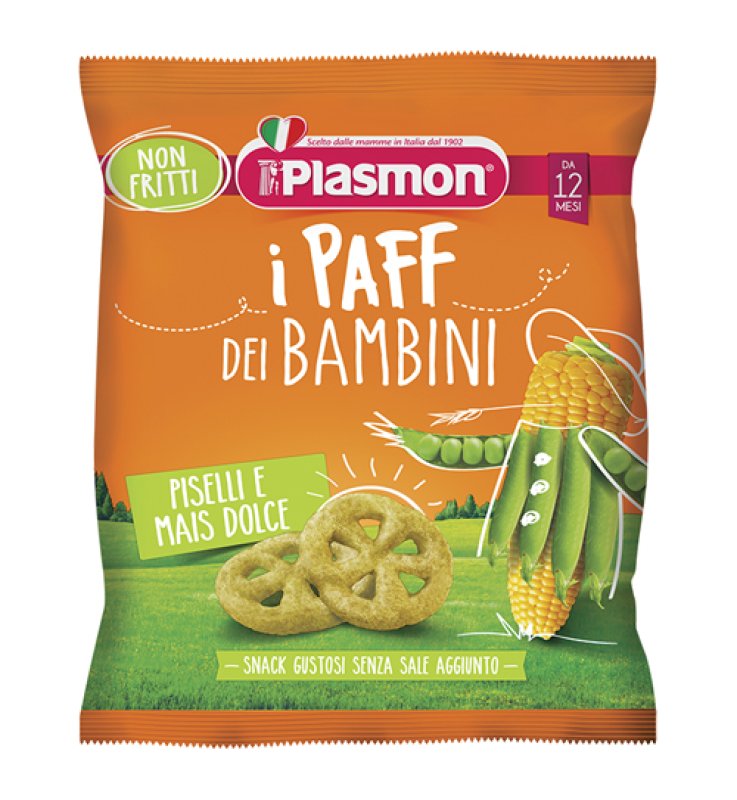 PLASMON PAFF Snack Pis/Mais15g