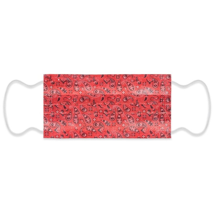 MYMASK PRO TIPO I MASCHERINA CHIRURGICA PAISLEY 10 PEZZI MYMASK PRO TIPO I MASCHERINA CHIRURGICA PAISLEY 10 PEZZI