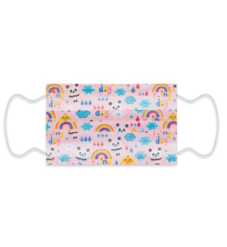 MYMASK PRO TIPO I JUNIOR MASCHERINA CHIRURGICA FANTASY ROSA10 PEZZI