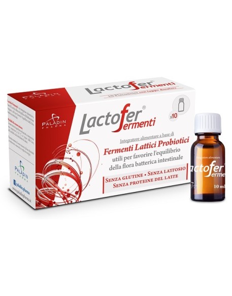 LACTOFER FERMENTI 10 FLACONCINI 10 ML