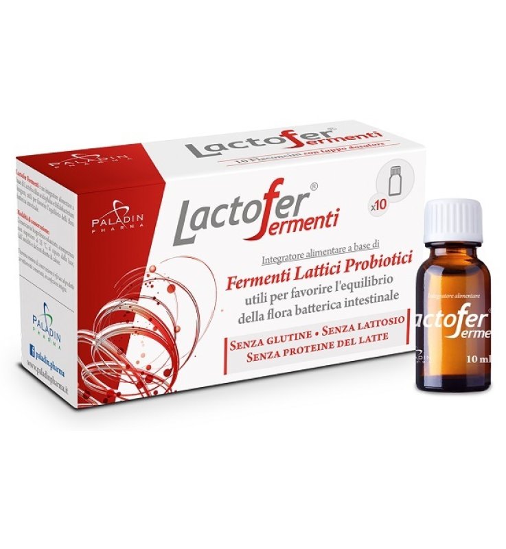 LACTOFER FERMENTI 10 FLACONCINI 10 ML