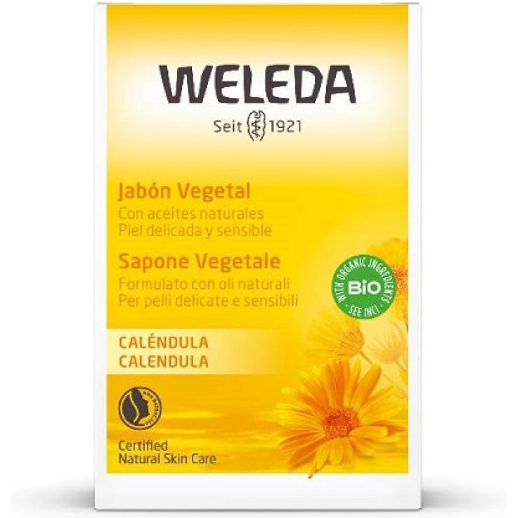 SAPONE VEGET CALENDULA 100G WE SAPONE VEGET CALENDULA 100G WE