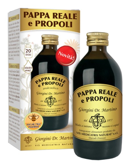 PAPPA REALE E PROPOLI ANALC PAPPA REALE E PROPOLI ANALC