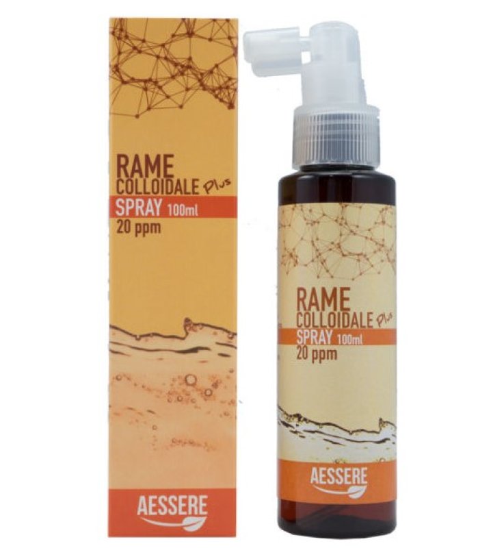 RAME COLLOIDALE PLUS SPRAY 20PPM 100 ML RAME COLLOIDALE PLUS SPRAY 20PPM 100 ML