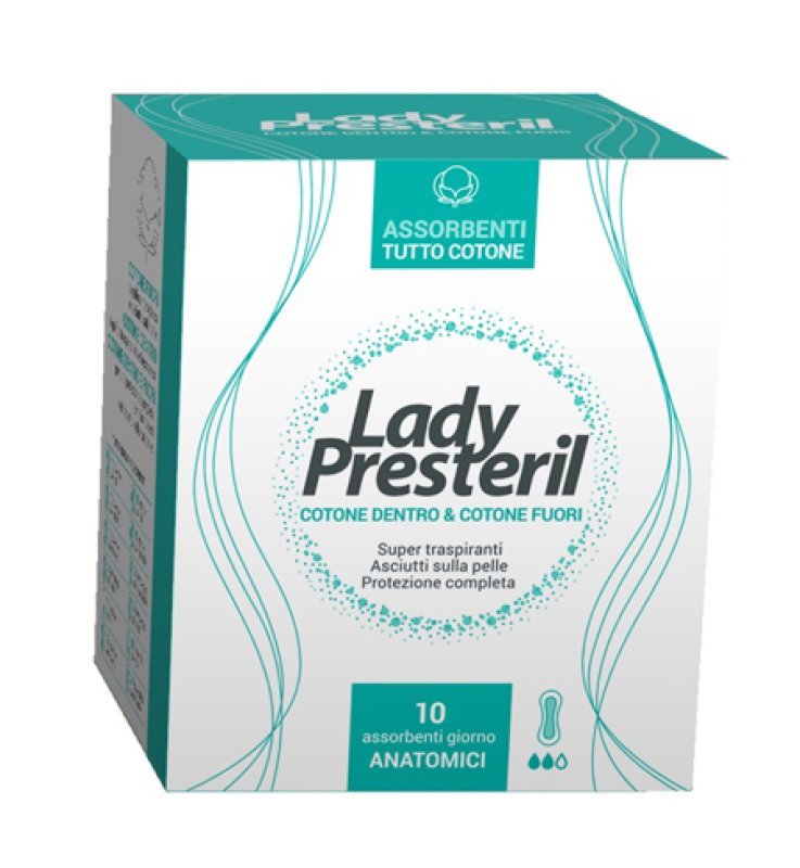 LADY PRESTERIL ANATOMICO POCKET 10 PEZZI LADY PRESTERIL ANATOMICO POCKET 10 PEZZI