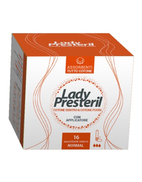 LADY PRESTERIL ASSORBENTI INTERNI NORMAL 16 PEZZI