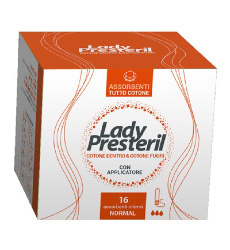 LADY PRESTERIL ASSORBENTI INTERNI NORMAL 16 PEZZI