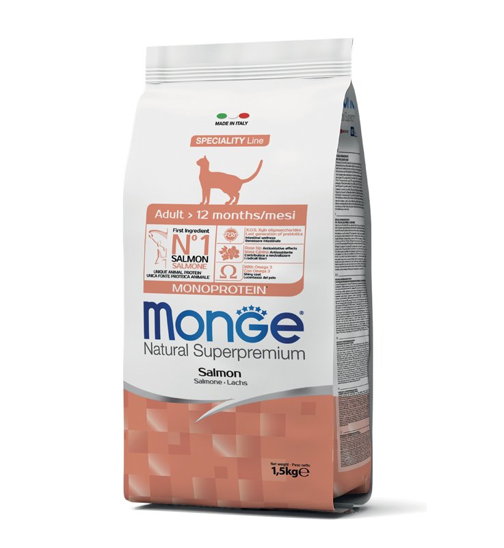 V MONGE CAT ADULT SALMONE 10KG S