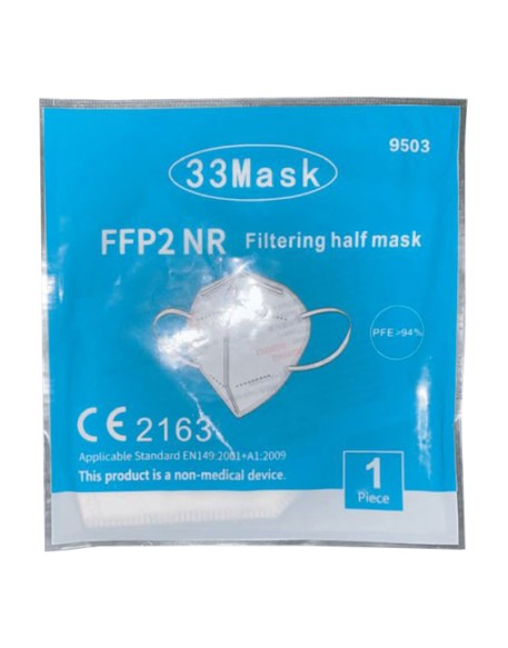 33MASK MASCHERINA FFP2 NR 1 PEZZO