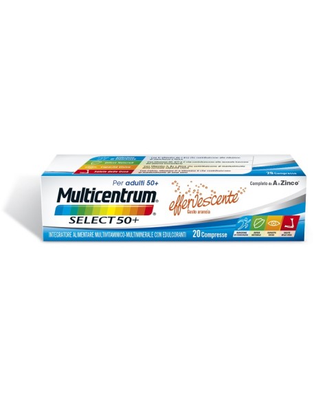 MULTICENTRUM SELECT EFFERVESCENTE 20 COMPRESSE