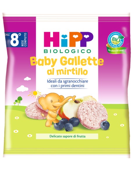 HIPP BIO BABY GALLETTE MIRT30G