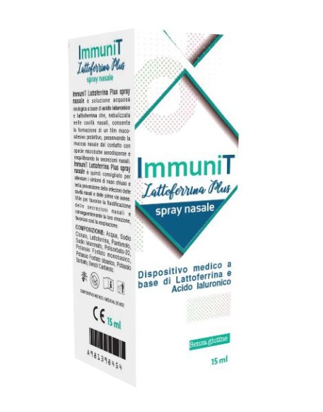 IMMUNIT LATTOFERRINA PLUS 15 ML SPRAY NASALE