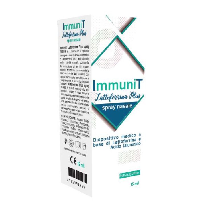IMMUNIT LATTOFERRINA PLUS 15 ML SPRAY NASALE IMMUNIT LATTOFERRINA PLUS 15 ML SPRAY NASALE