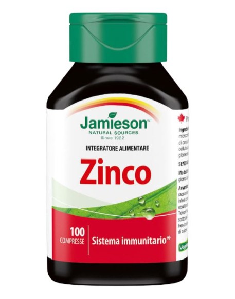 JAMIESON ZINCO 100CPR