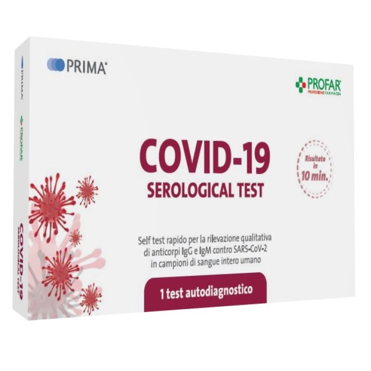 TEST SIEROLOGICO PROFAR COVID-19 RILEVAZIONE QUALITATIVA ANTICORPI IGG IGM USO INDIVIDUALE TEST SIEROLOGICO PROFAR COVID-19 RILEVAZIONE QUALITATIVA ANTICORPI IGG IGM USO INDIVIDUALE
