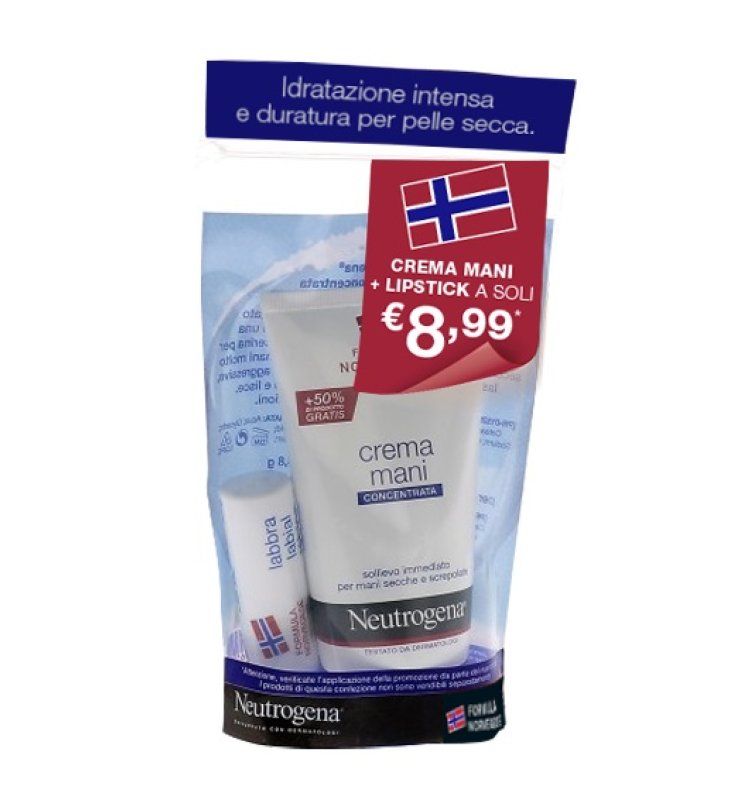 NEUTROGENA MANI PROFUMATO + LIPSTICK BUNDLE