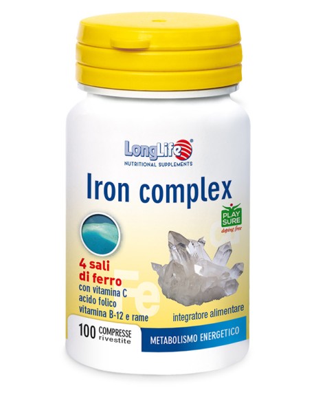LONGLIFE IRON COMPLEX 100 COMPRESSE
