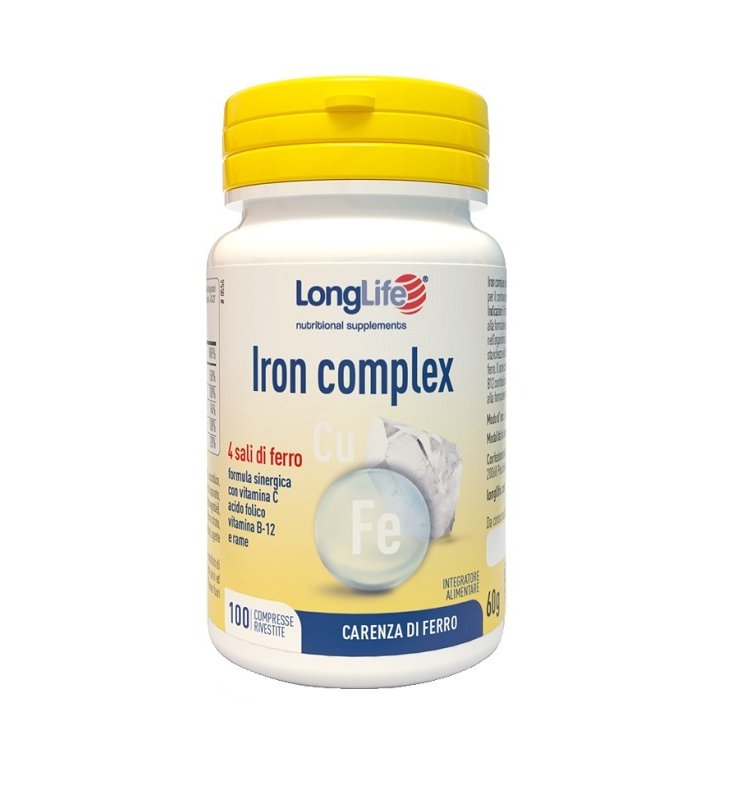 LONGLIFE IRON COMPLEX 100 COMPRESSE