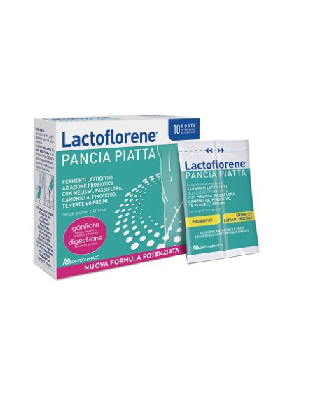 LACTOFLORENE PANCIA PIATTA 10 BUSTINE