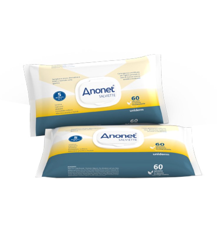 ANONET Salviette 60pz ANONET Salviette 60pz