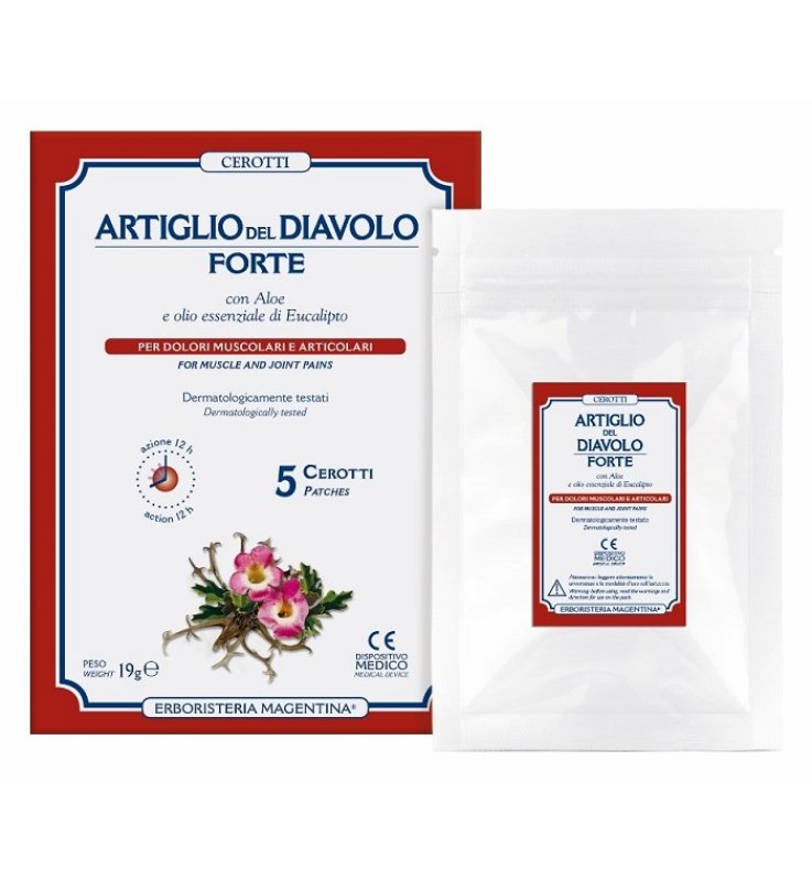 CEROTTI ARTIGLIO DIAV FT 5PZ CEROTTI ARTIGLIO DIAV FT 5PZ